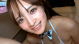 FC2-PPV-4815037 [Uncensored] Beautiful F-cup half-Japanese beauty! Super cute cow costume ⤴ Beautiful breasts swaying through a micro bikini ⤴ First swallowing show! Titty fuck Creampie ※Bonus high-definition