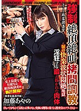 GMEM-014 Confinement! play! Training! Screaming! Cum! Strong ● Climax Screaming play Training Elite Drug Investigator Tears Pleasure Wavy Agony Hell Insanely Trained Body Ayano Kato