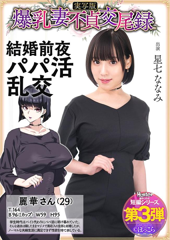 [UNCENSORED-LEAK] HNTRS-003 Big-breasted wife&#039;s unfaithful mating record: Sugar daddy orgy on the eve of her wedding, live-action version, Nanami Hoshizana