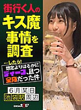 HSDAM-002 When I investigated the situation of kissing people on the street… it turned out to be much deeper than I expected, and it was all over my body One day in June, around Ikebukuro Station Monami (21)