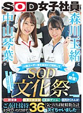 SDJS-183 Tamao Morikawa and Kotoha Nakayama invite general users to the company and hold the 'SOD Cultural Festival'! Baseball fist, health checkup experience, king game, in-house hide-and-seek! We look forward to serving you! When I Noticed, I