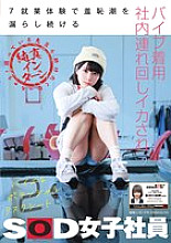 SDJS-262 7 Innocent intern SOD female employee Hasegawa Otoe (22) who keeps leaking shameful squirts during work experience, dragged around the office wearing a vibrator, and wants to help a senior in trouble High erotic potential task sheet 2