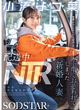 START-350 NTR during delivery: Newly married wife Yotsuba Kominato is attacked in the car while accompanying a married veteran driver on a delivery