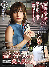 TKKV-003 My wife, who left home, said, "I'm going to see my classmates …". Beautiful wives who cheat easily even if they wear T-backs of game underwear