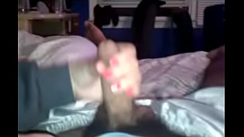 ⁣Gf Jerking Off My Cock Huge Cumshot Finish Comment Please
