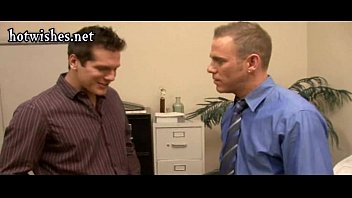 ⁣Tatoo Gay Gets His Ass Pounded On The Desk
