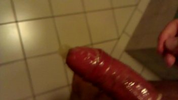 ⁣Condom Masturbation - Cum-cock-condom-masturbation-penis-rubber-soloboy