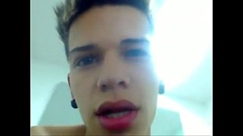 Novinho Saradinho Gato Dando Show Na Webcam -