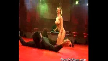 ⁣Big Tits Pornstar On Stage Sex