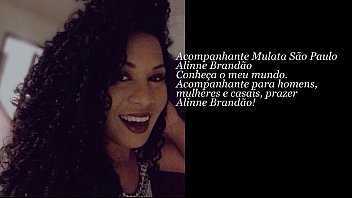 ⁣Alinne Brandão - Acompanhante Mulata São Paulo