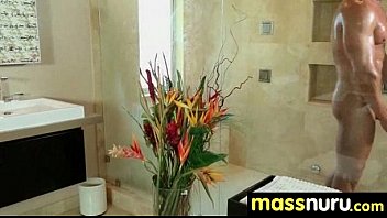 ⁣Lucky Client Gets A Full Service Massage 3 - hardcore, massage, masseuse, nuru, nurugel - Video 5512