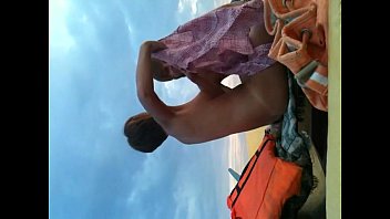 Blond Stud Ravishing His Tanned Woman In A Rubber Boat