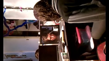 ⁣Lauren Nods In Mirror Video0058