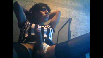 ⁣Hot Crossdresser Stroking And Cumming