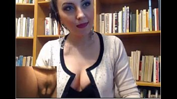 ⁣Amanda Pussy In A Library Webcam-hotwebcam4you.com