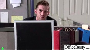 ⁣Office Girl (selena Santana) With Big Melon Tits Love Sex Movie-41