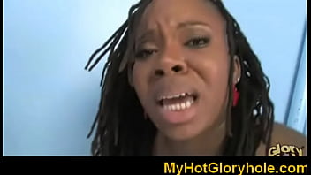Gloryhole Ebony Slut Blowjob 29