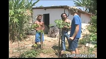 2 Latino Guys Fuck White Boy In His Ass