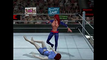 Topless Superheroine Wrestling Match Black Wydow Vs Mystyque