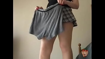 Pantyhosed Footjob