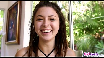 Daisy Haze Has A Lot Of Gag Spit