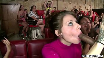 Gorgeous Women Sucking Cock At Cfnm Party