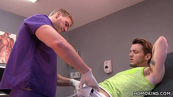 Gay Doctor Sucking Off His Handsome Patient