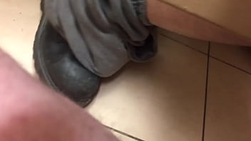 Getting Jo_ed In A Public Mall Restroom
