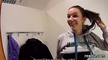 Stellar Czech Cutie Gets Tempted In The Supermarket And Nailed In Pov