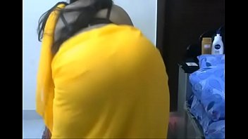 Desi Priya Aunty Saree Strip And Teasing