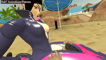 Juri Headscissor Sexy Animation 2017