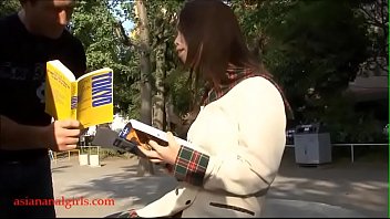 Asiananalgirls.com Cute Pancake Face Asian Japanese Anal From Two White Guys