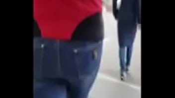 Short Haired Woman S Ass