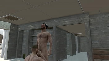 Fallout – Sucking Paladin Danse Big Uncut Cock
