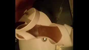 Cumshot On Wife’ Flower High Heel Shoes