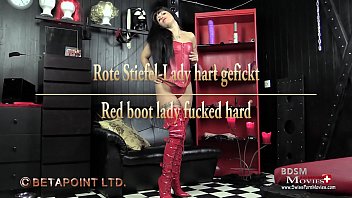 Rote Stiefel-lady Hart Gefickt – Spm Amanda25 Tr146