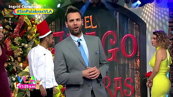 Ingrid Coronado Culazo En Minivestido Amarillo Entallado Vla 11dic17