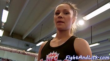 Amateur Beauty Wrestling Before Pussylicked