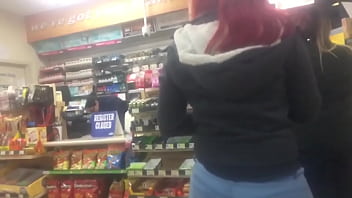 Candid Slow Mo Video Mexican Booty At Gas Station Pt 1