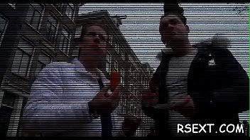 Hot Hooker With Small Tits Gets Trimmed Pussy Fucked Hard