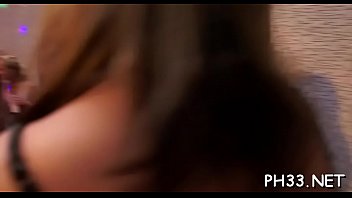 Darksome Grabbed Blonds Head And Shoving His Cock In Her Throat