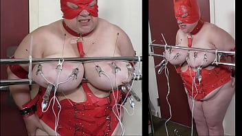 07-Aug-2017 Tit t. of the slut slave’ udders with and electro Part 2 of 2