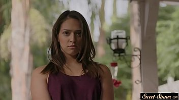 Glamorous Stepdaughter Fucked Interracially