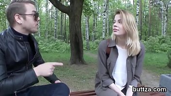 Tiny Teen Gets Her Pink Vagina And Petite Anal Drilled