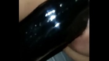 Hot Milf Dildoing Her Pussy With The Help Of Her Bf