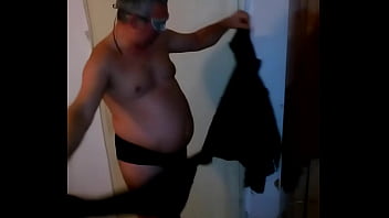 Torn Black Dress – amateur, man, gay, ripped, torn, destroyed, soloboy, ripped-off, zerrissen, strappato, distrutto, ro – Video 3620163