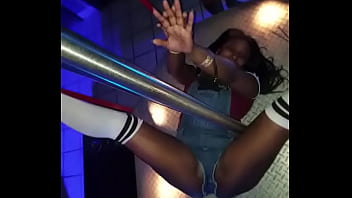 Working The Pole In The Club With My Peoples