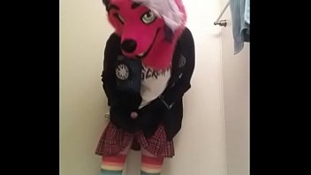 Naughty Shemale Vixen Strokes And C. Fat Cock