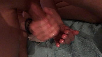 Danish Cock Massaged And Milked For Cum