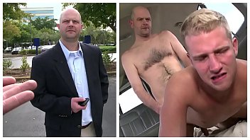 Bait Bus – Middle Aged Salaryman Thomas Hoffman Cheats On His Girlfriend… With A Guy!